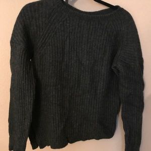 Dark green wool blend sweater, size S , 70% wool